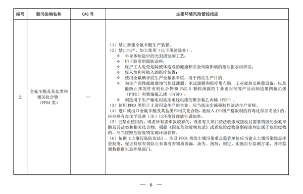 生態環境部,新污染物,清單,化學物質,環境,管控