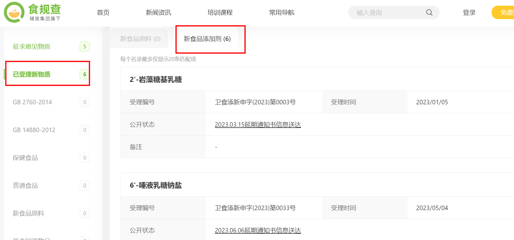 食品,新食品原料,添加劑,母乳低聚糖,食規查,食品添加劑新品種